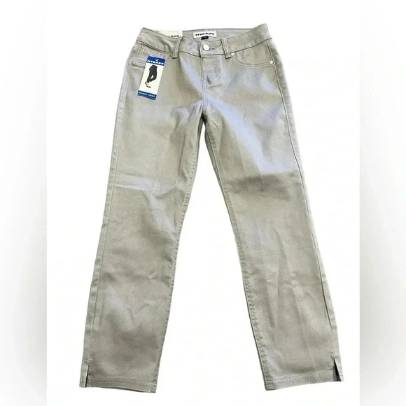 Nygard Skinny Crop Grey Size 6 - Picture 2 of 10